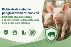 Richieste di sostegno per gli allevamenti suinicoli finalizzate alla prevenzione e al contenimento della diffusione della peste suina africana